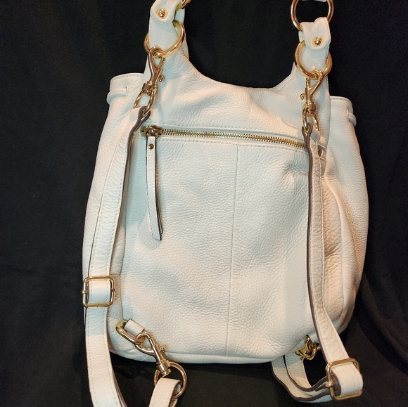 Leather G.I.L.I. Convertible backpack - Picture 2 of 6